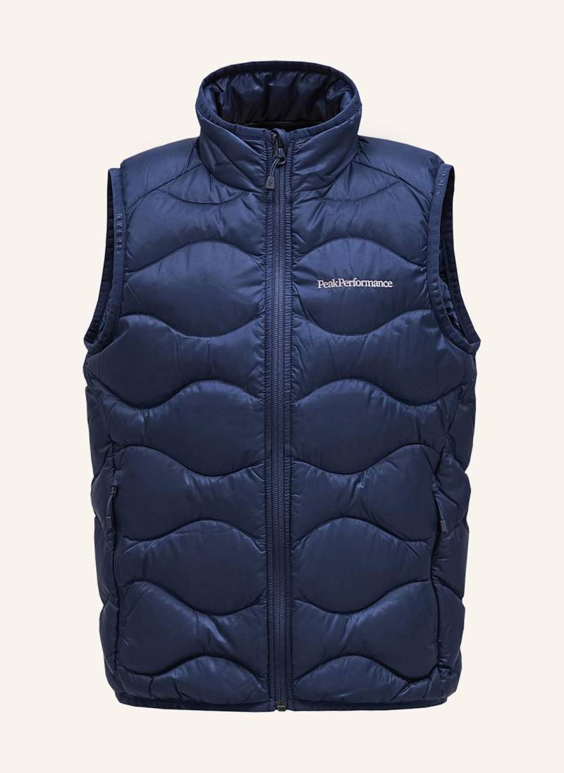 Peak Performance Daunenweste blau von Peak Performance