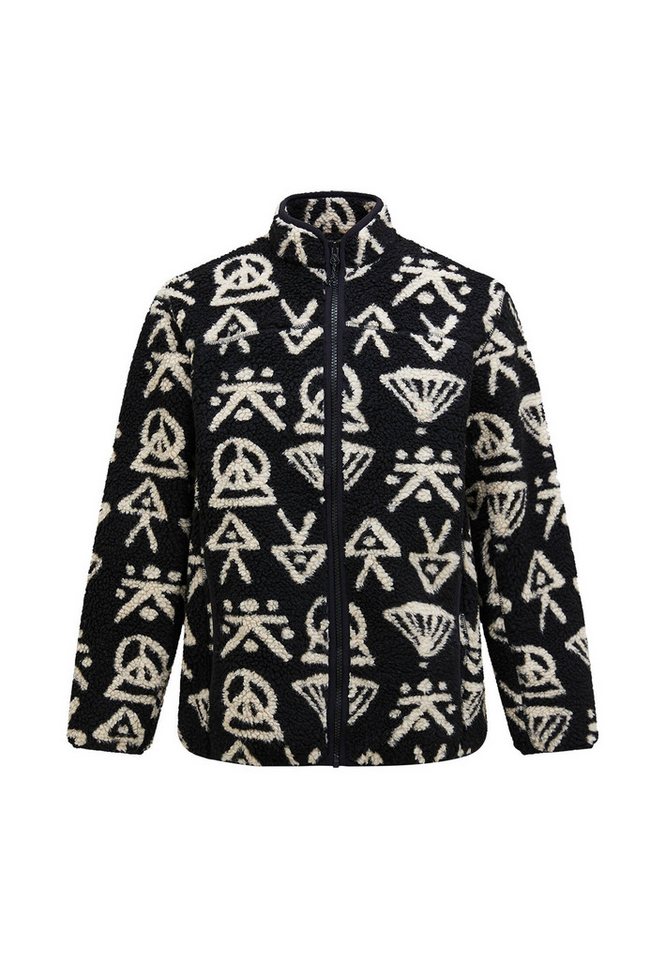 Peak Performance Fleecejacke Herren Fleecejacke GRAPHIC PILE JACKET von Peak Performance