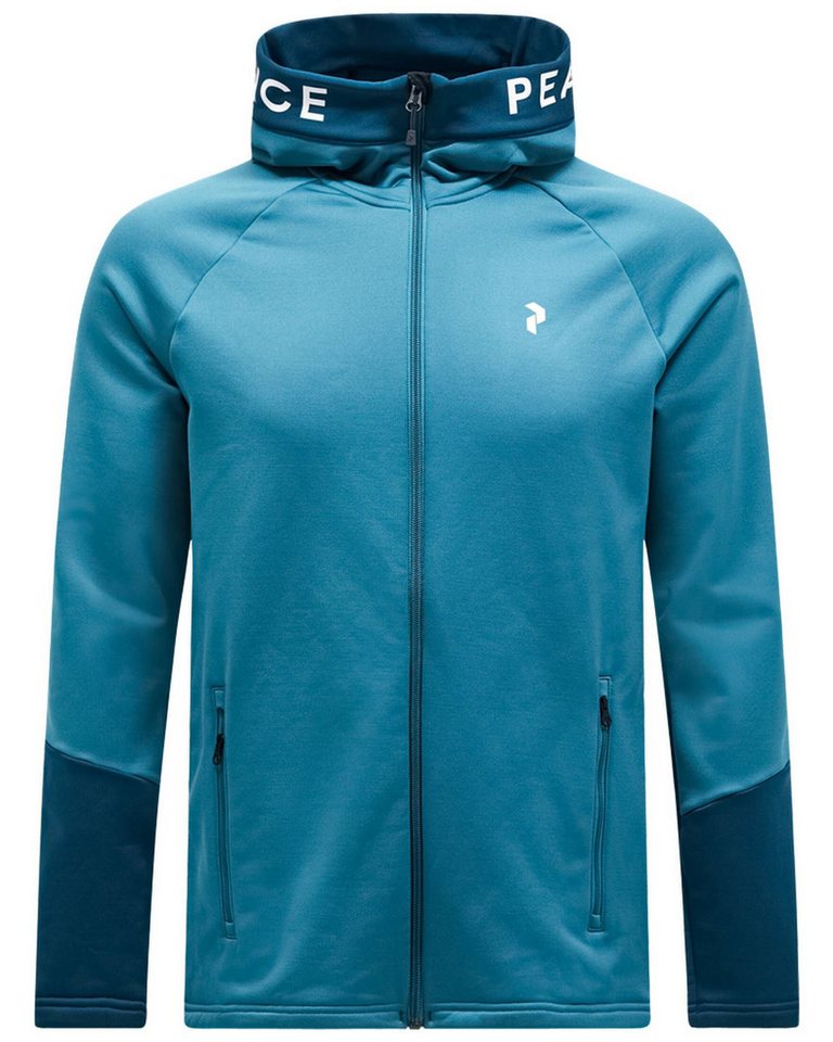 Peak Performance Fleecejacke Herren Kapuzenjacke Midlayer RIDER Regular Fit von Peak Performance