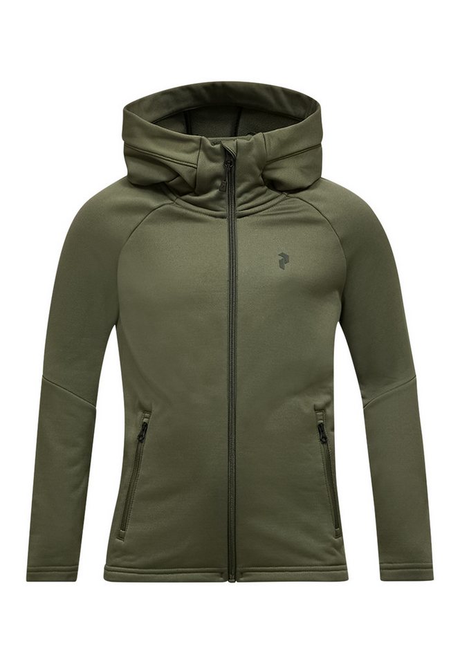 Peak Performance Fleecejacke Jr Rider Essentials Zip Hood von Peak Performance