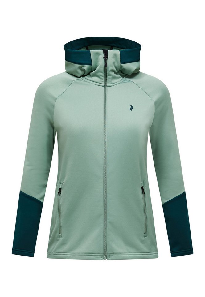 Peak Performance Fleecejacke W Rider Essentials Midlayer Zip Hood von Peak Performance