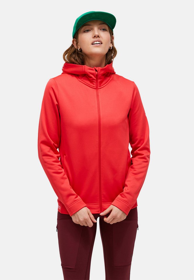 Peak Performance Fleecejacke W Rider Tech Zip Hood von Peak Performance