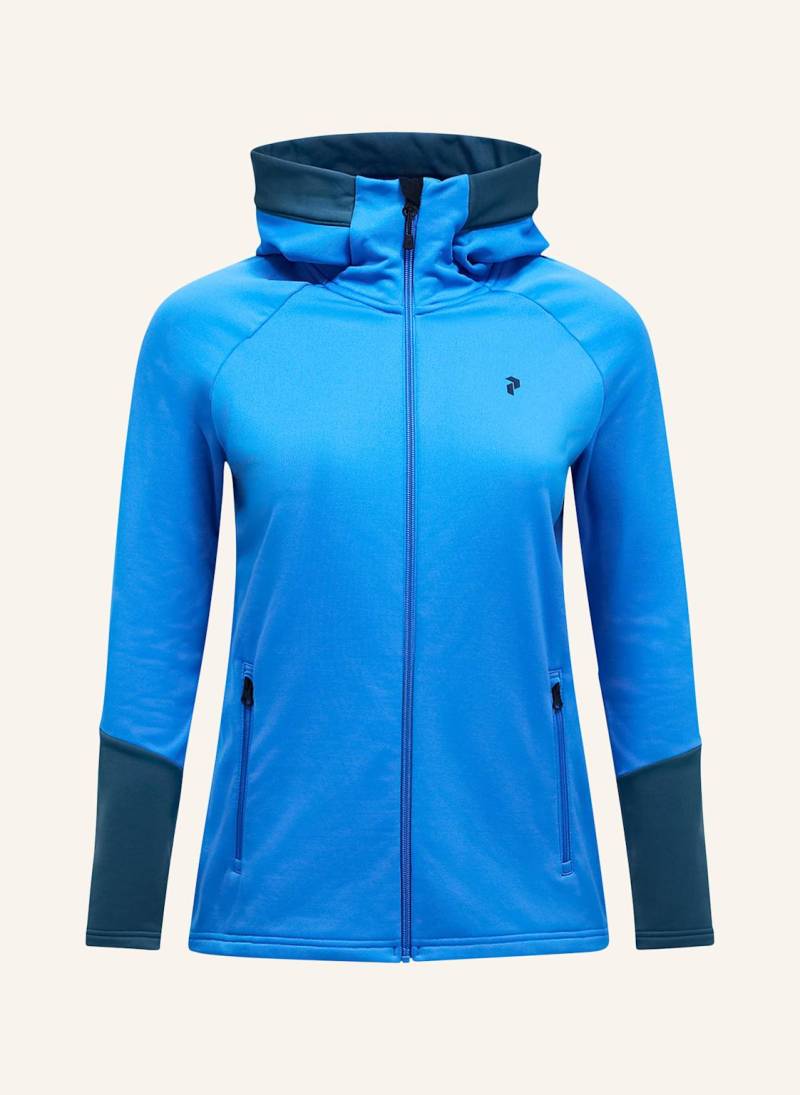 Peak Performance Midlayer-Jacke Rider Essentials blau von Peak Performance