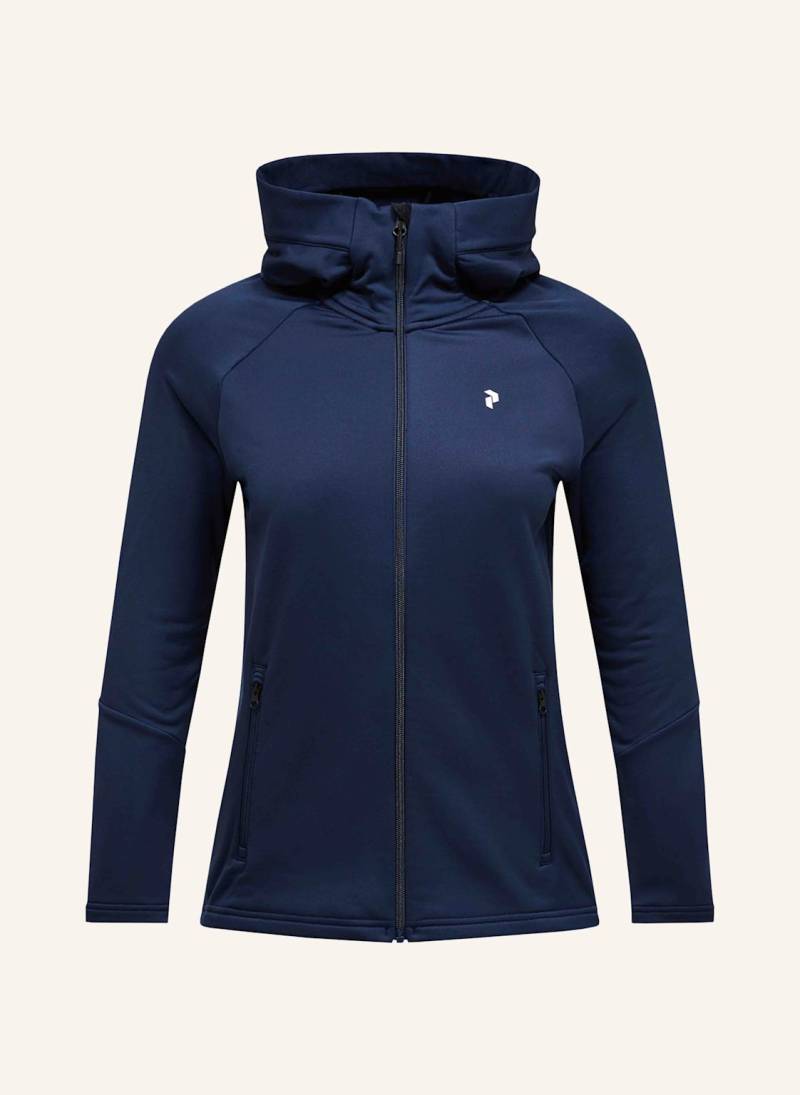 Peak Performance Midlayer-Jacke Rider Essentials blau von Peak Performance