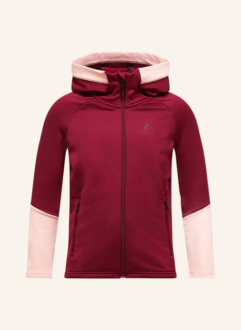 Peak Performance Fleecejacke rot Peak Performance Fleecejacke rot von Peak Performance