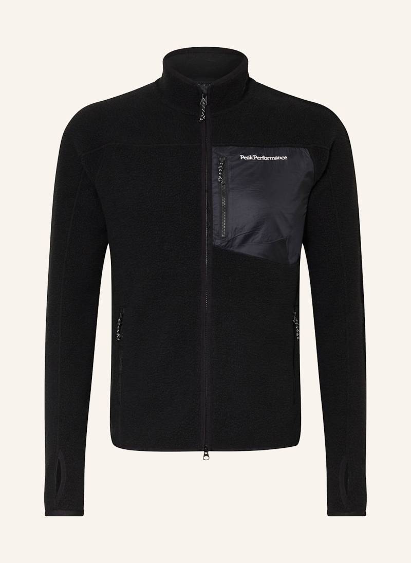 Peak Performance Fleecejacke schwarz von Peak Performance