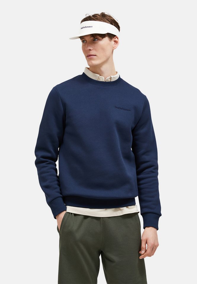 Peak Performance Fleecepullover M Original Small Logo Crew von Peak Performance