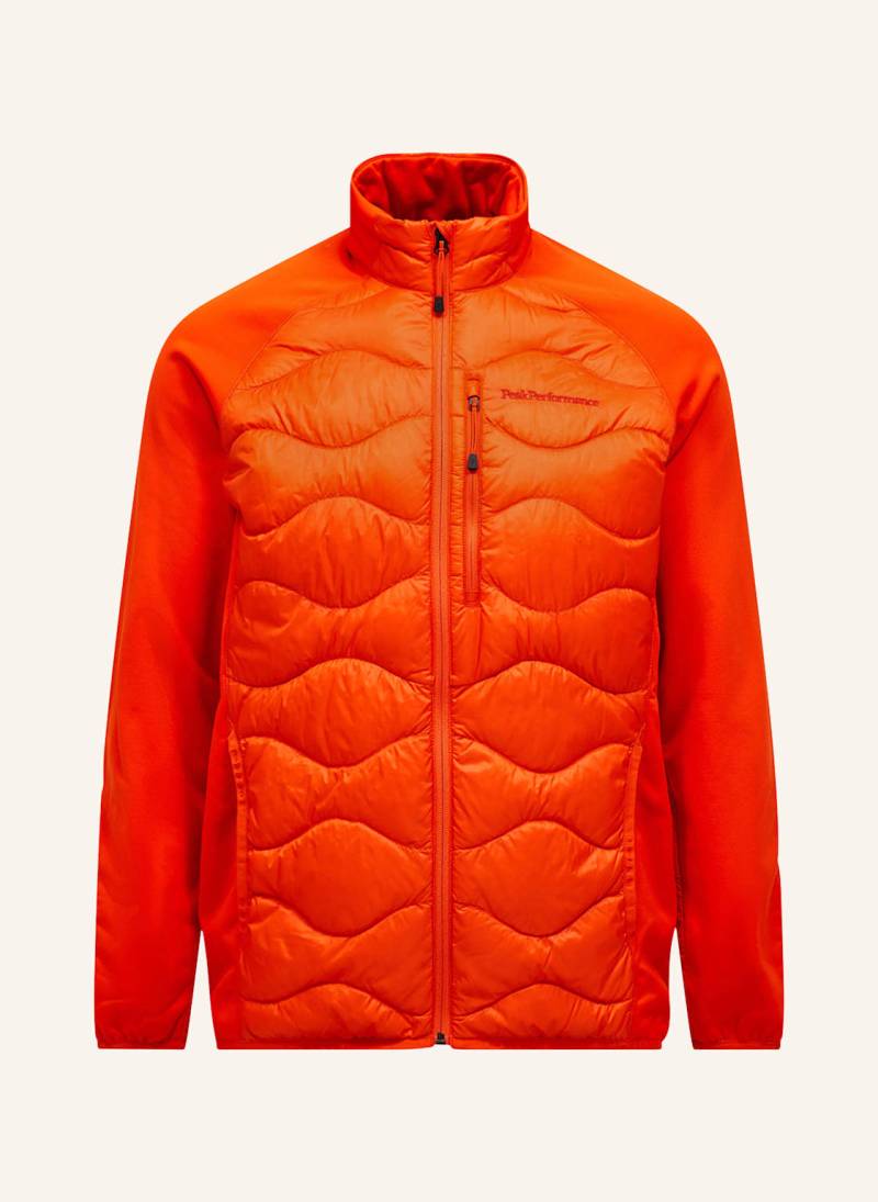 Peak Performance Hybrid-Daunenjacke Helium orange von Peak Performance