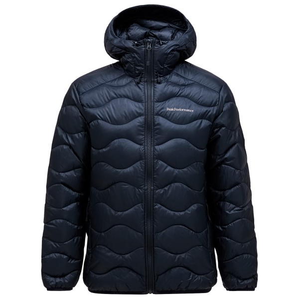 Peak Performance - Helium Down Hood Jacket - Daunenjacke Gr L blau/schwarz von Peak Performance