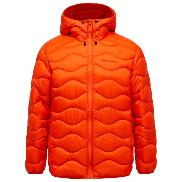 Peak Performance - Helium Down Hood Jacket - Daunenjacke Gr L rot von Peak Performance