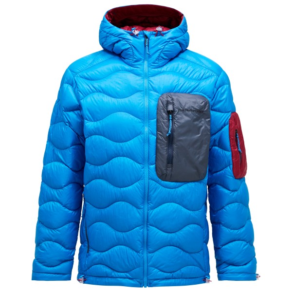 Peak Performance - Helium Utility Down Hood - Daunenjacke Gr M blau von Peak Performance