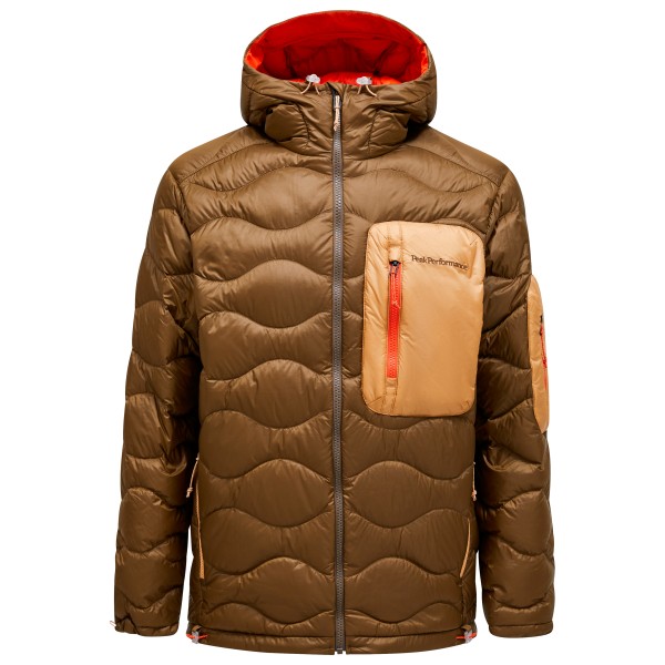 Peak Performance - Helium Utility Down Hood - Daunenjacke Gr XXL braun von Peak Performance