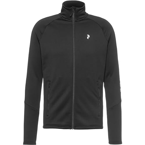 Peak Performance Herren Fleecejacke Rider black-black XL von Peak Performance