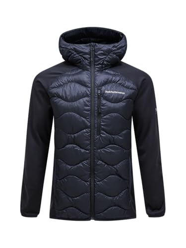 Peak Performance Herren Helium Down Hybrid Hoodie Jacke, black, M von Peak Performance
