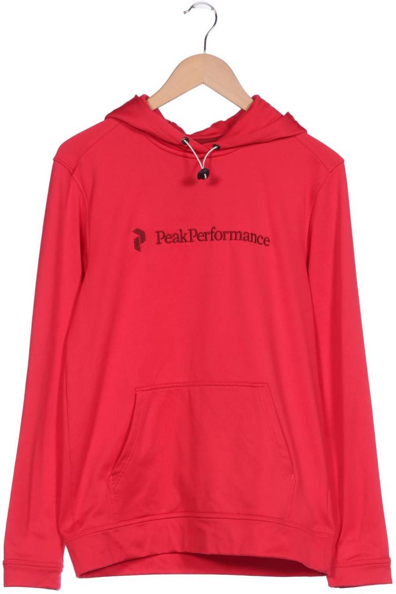 Peak Performance Herren Kapuzenpullover, rot von Peak Performance