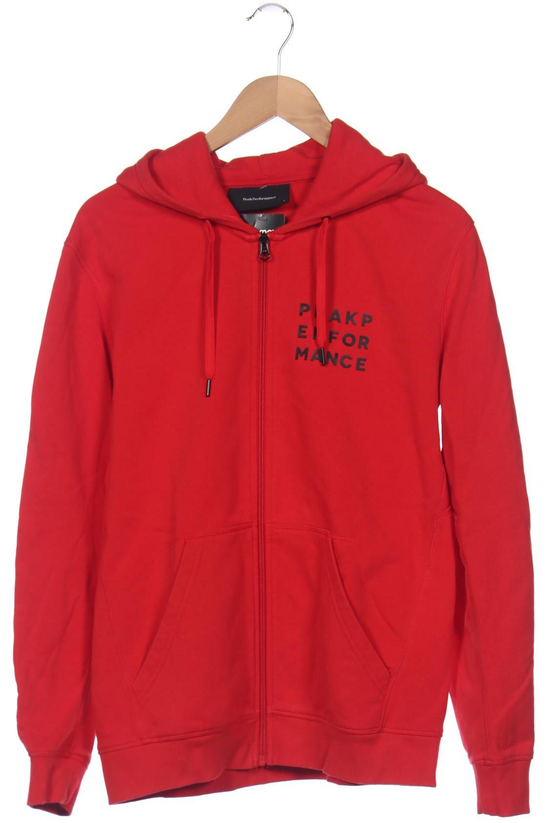 Peak Performance Herren Kapuzenpullover, rot, Gr. 52 von Peak Performance