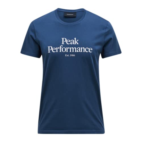 Peak Performance Herren Original T-Shirt, Blue Steel, XL von Peak Performance