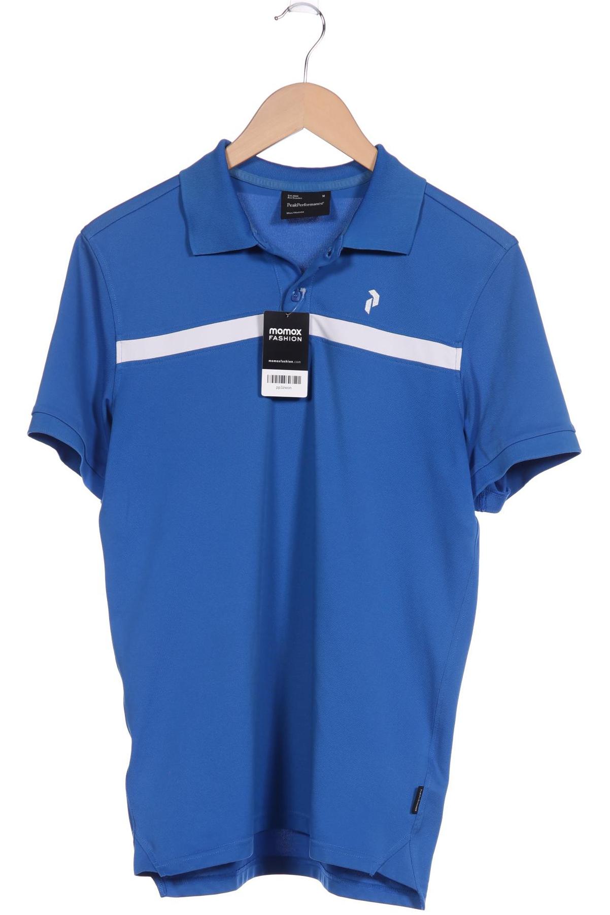 Peak Performance Herren Poloshirt, blau von Peak Performance