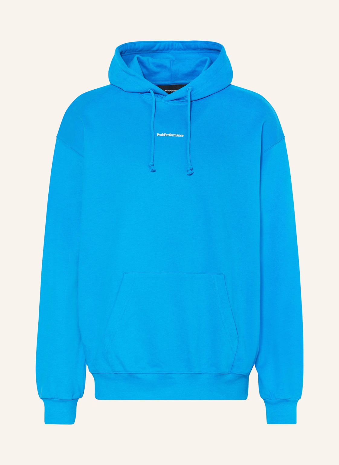 Peak Performance Hoodie Original Terry Hood blau von Peak Performance