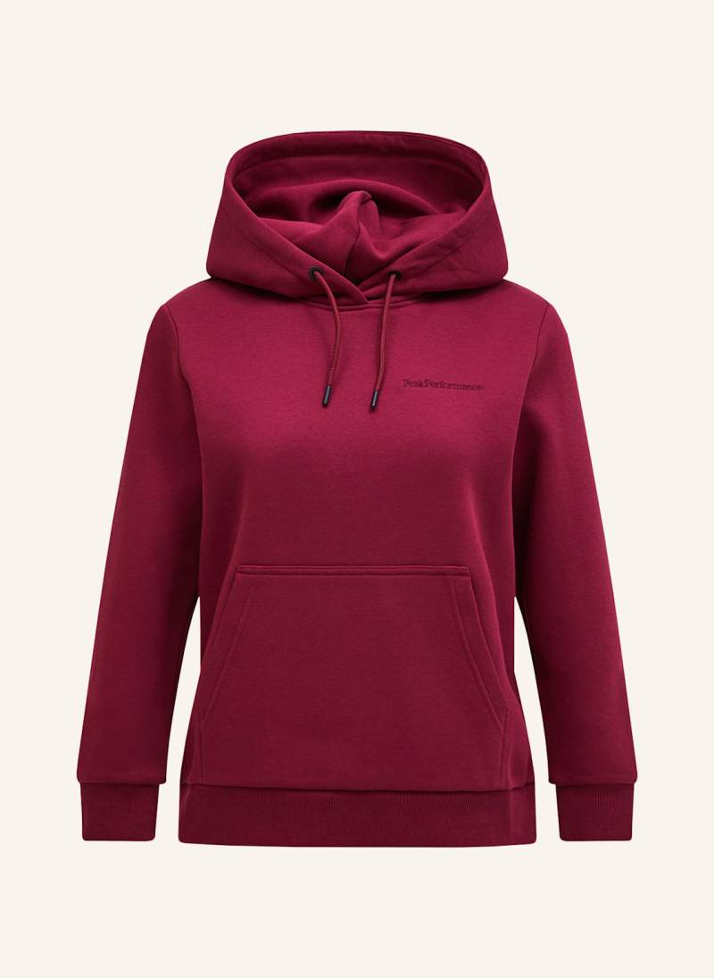 Peak Performance Hoodie rot von Peak Performance
