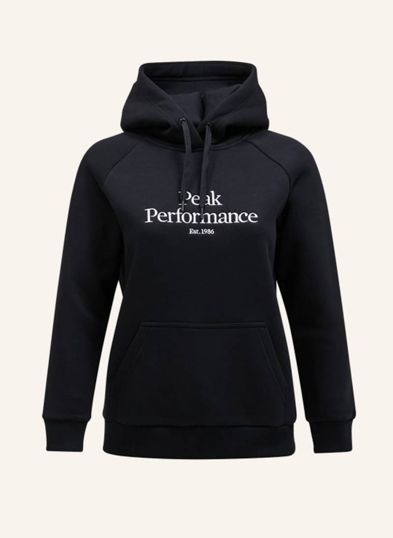 Peak Performance Hoody Original Hood schwarz von Peak Performance