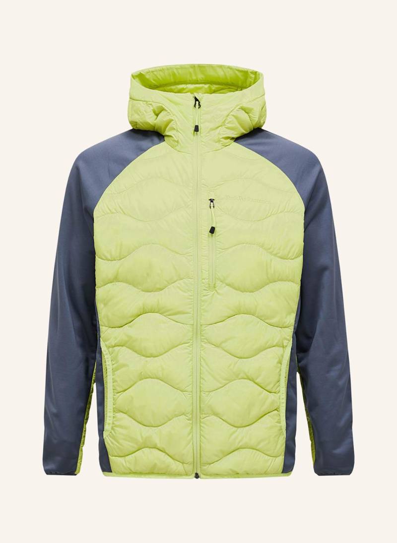 Peak Performance Hybrid-Daunenjacke Helium Hooded gruen von Peak Performance