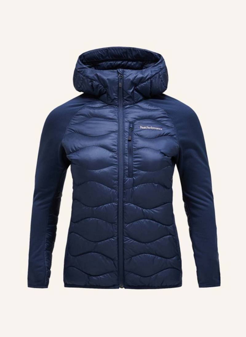 Peak Performance Softshelljacke Helium Hybrid Down blau von Peak Performance