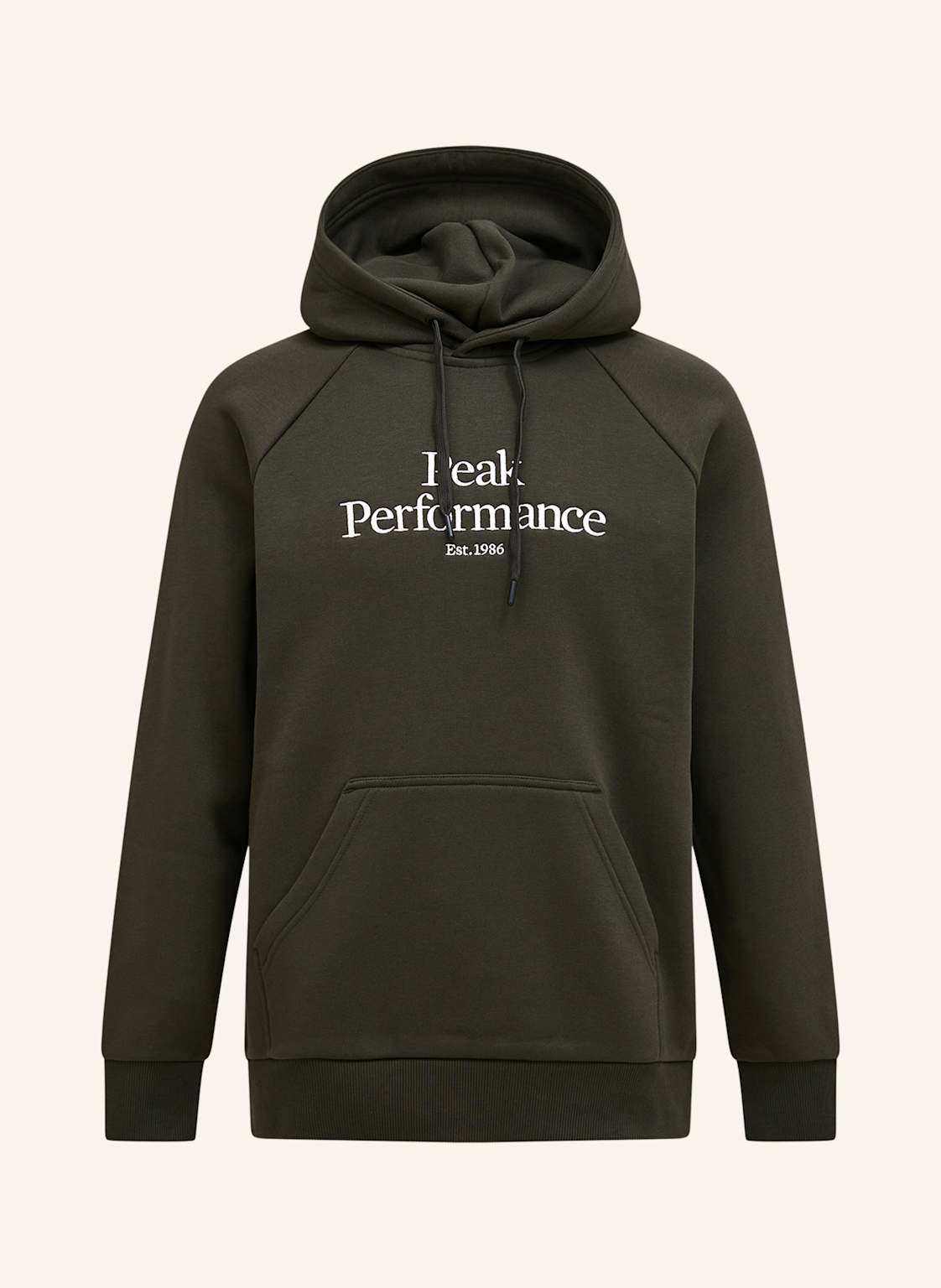 Peak Performance Kapuzensweatshirt gruen von Peak Performance