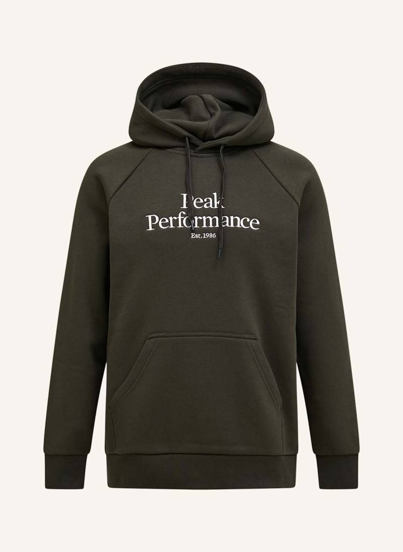 Peak Performance Kapuzensweatshirt gruen von Peak Performance