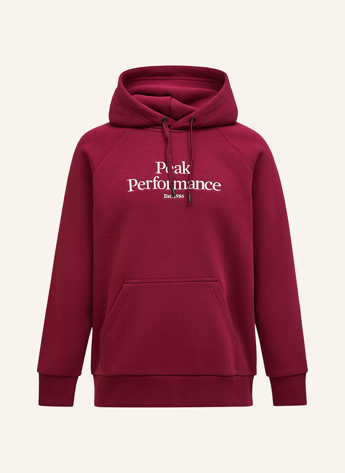 Peak Performance Kapuzensweatshirt rot Peak Performance Kapuzensweatshirt rot von Peak Performance