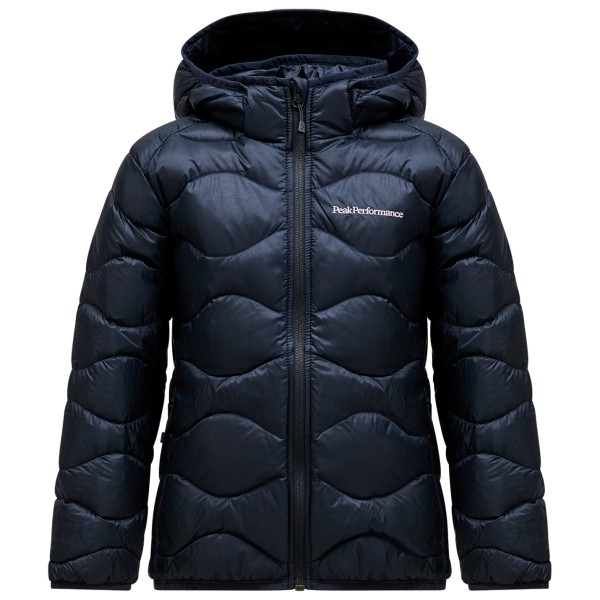 Peak Performance - Kid's Helium Down Hood Jacket - Kunstfaserjacke Gr 140 blau/schwarz von Peak Performance