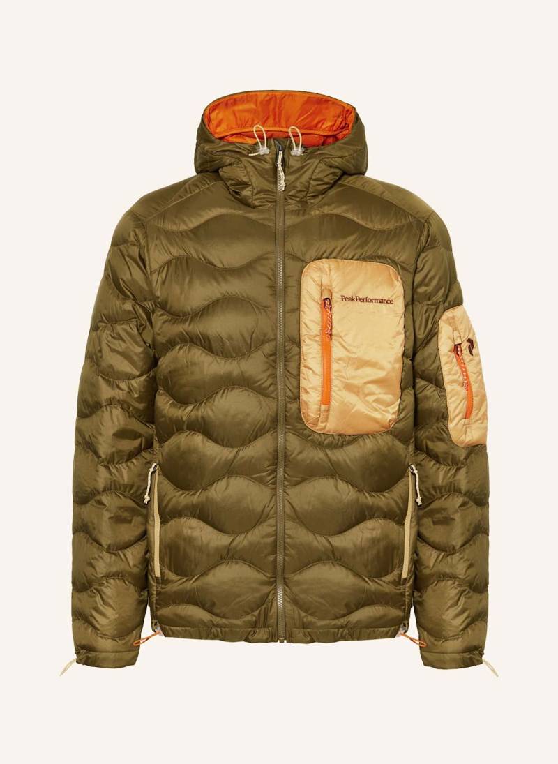 Peak Performance Lightweight-Daunenjacke Helium Utility Down Hood beige von Peak Performance