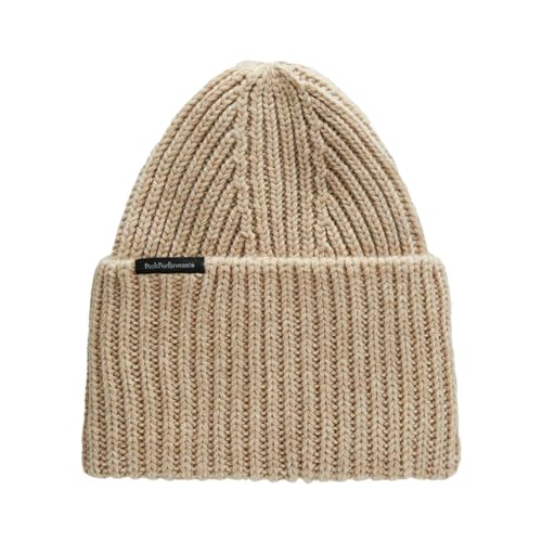 Peak Performance Damen Strickmütze mit Wolle MASON sand (108), ONESIZE von Peak Performance