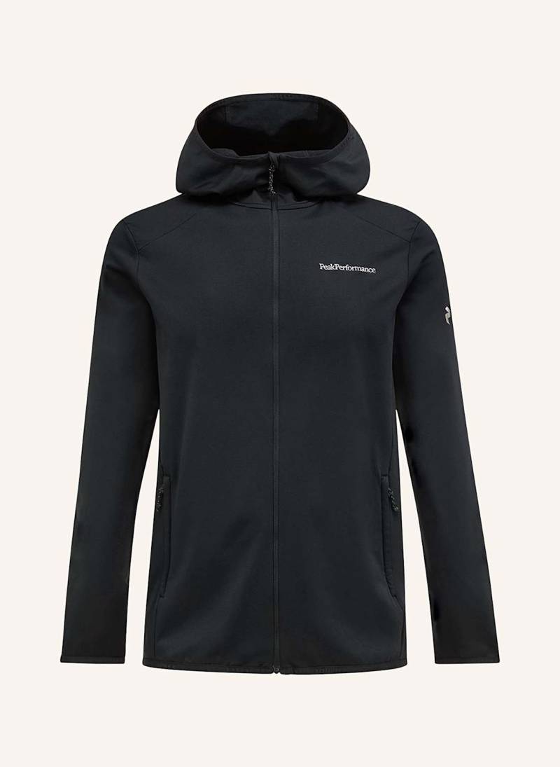 Peak Performance Midlayer-Jacke Light Zip Hood schwarz von Peak Performance