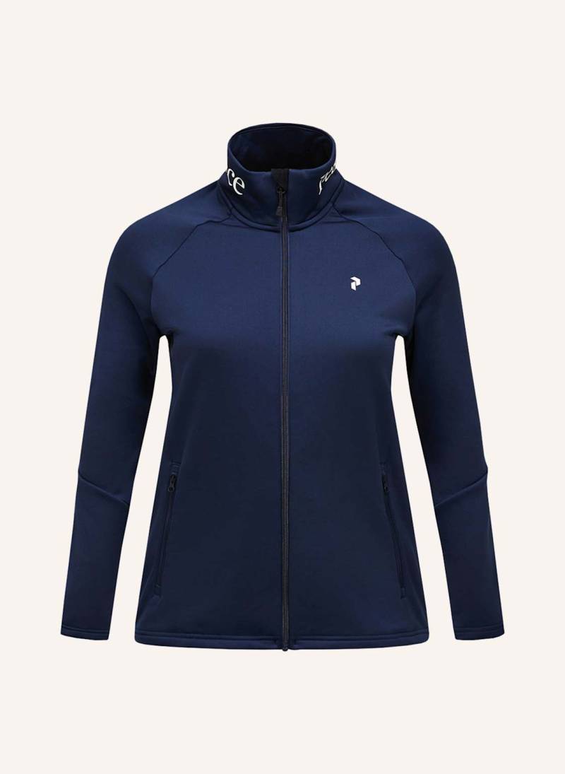 Peak Performance Midlayer-Jacke Rider Essentials blau von Peak Performance