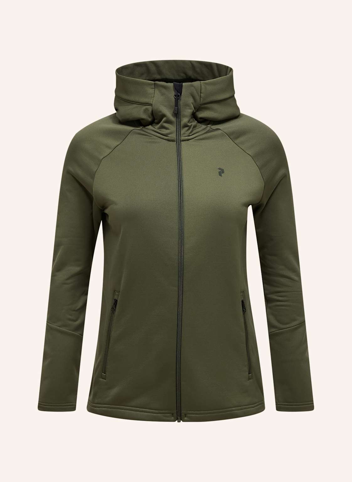 Peak Performance Midlayer-Jacke Rider Essentials gruen von Peak Performance