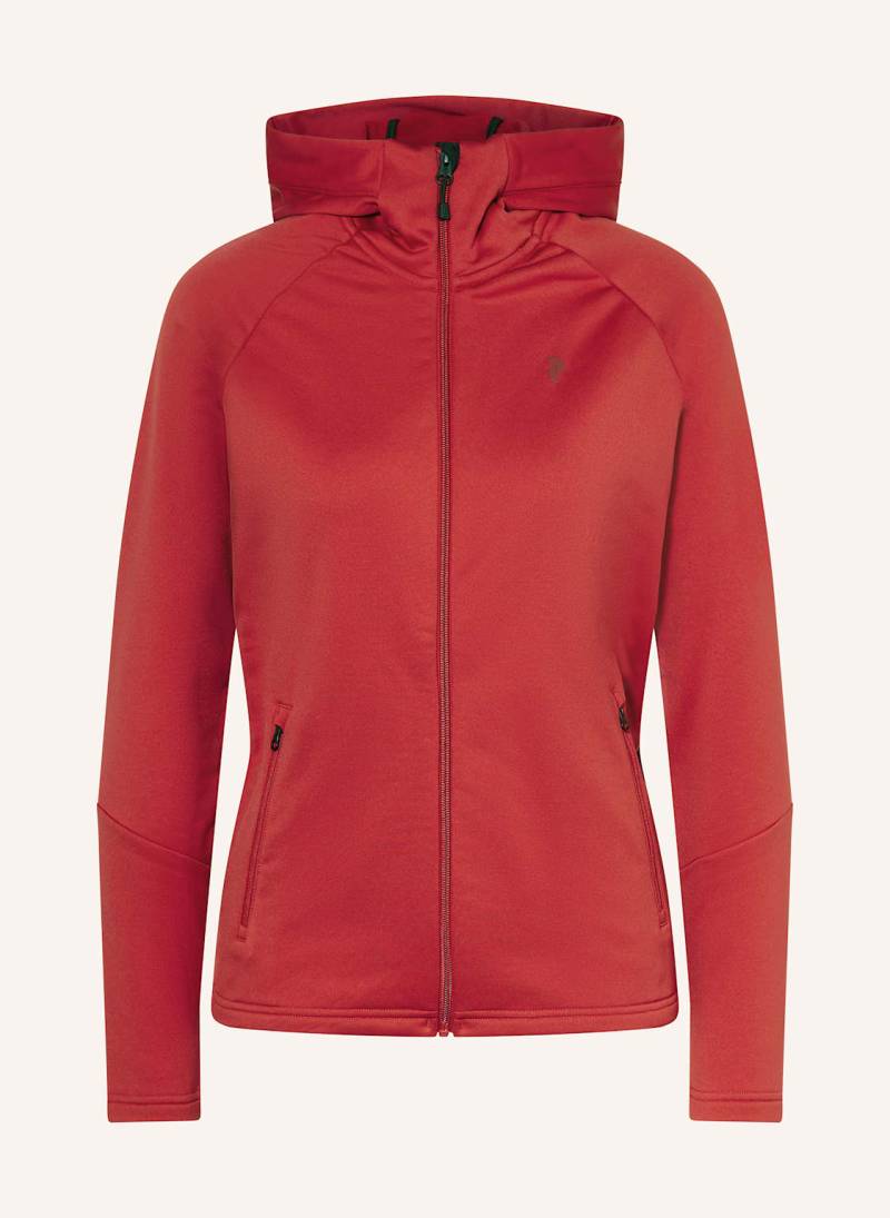 Peak Performance Midlayer-Jacke Rider Essentials rot von Peak Performance