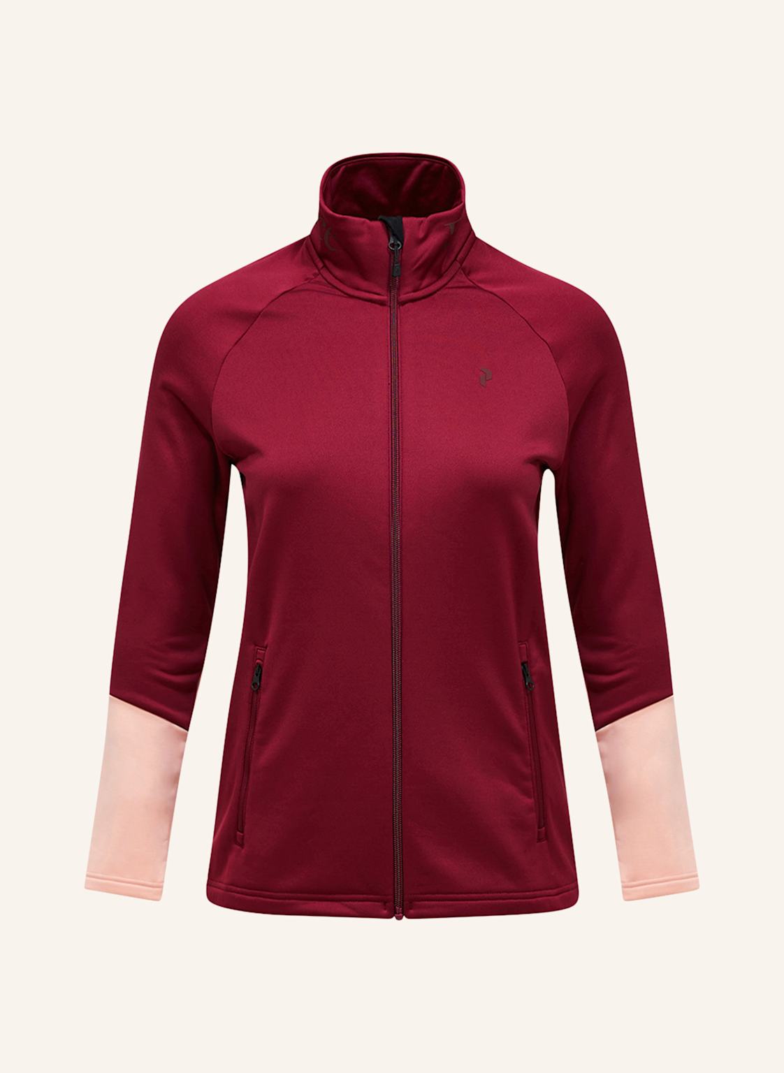 Peak Performance Midlayer-Jacke Rider Essentials rot von Peak Performance