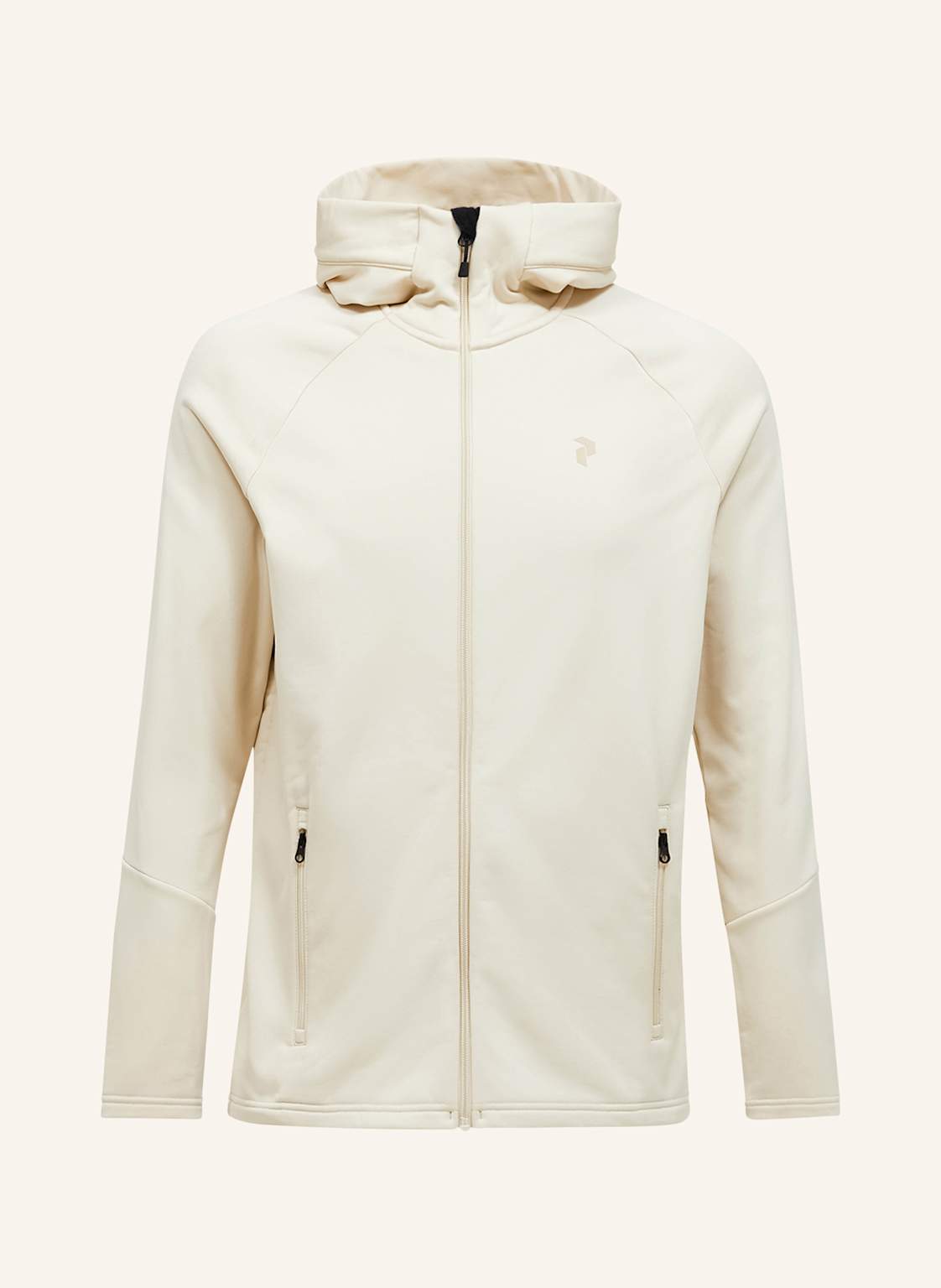 Peak Performance Midlayer-Jacke Rider Zip Hood beige von Peak Performance