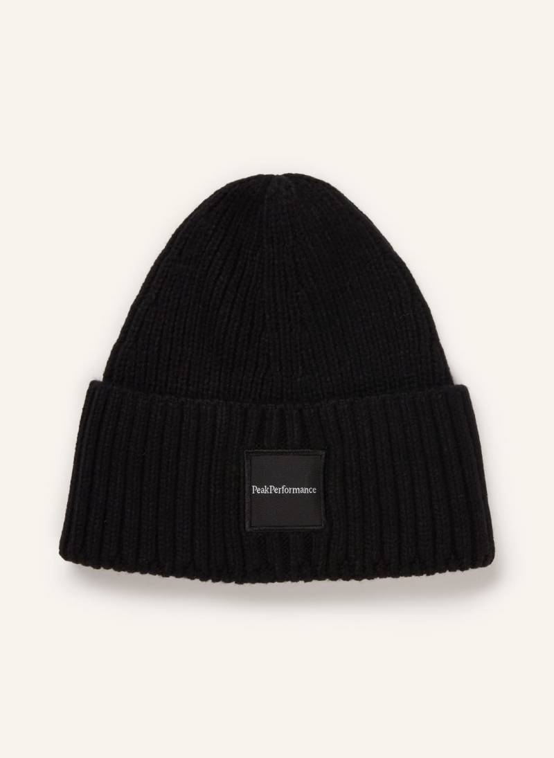 Peak Performance Mütze Cornice schwarz von Peak Performance