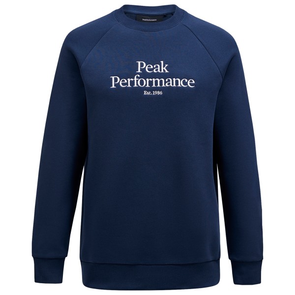 Peak Performance - Original Crew - Pullover Gr L;M;S;XL;XXL blau;rot von Peak Performance