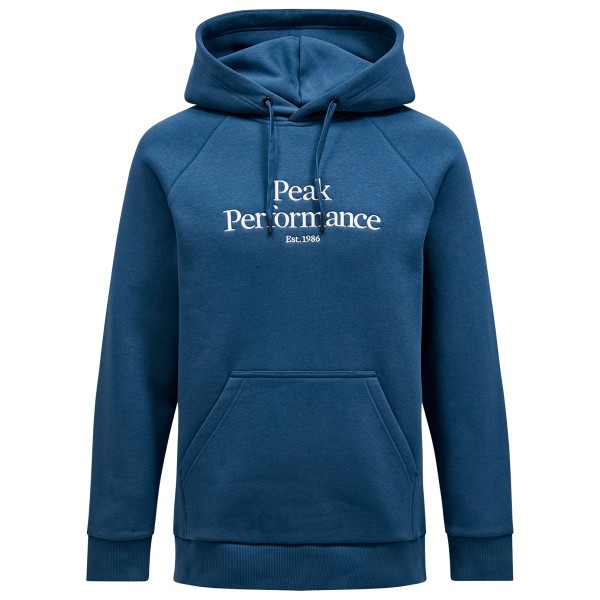 Peak Performance - Original Hood - Hoodie Gr M blau von Peak Performance