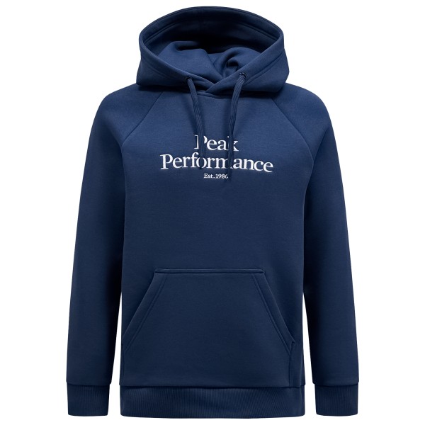 Peak Performance - Original Hood - Hoodie Gr S blau von Peak Performance