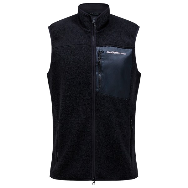 Peak Performance - Pile Vest - Fleeceweste Gr XXL schwarz von Peak Performance