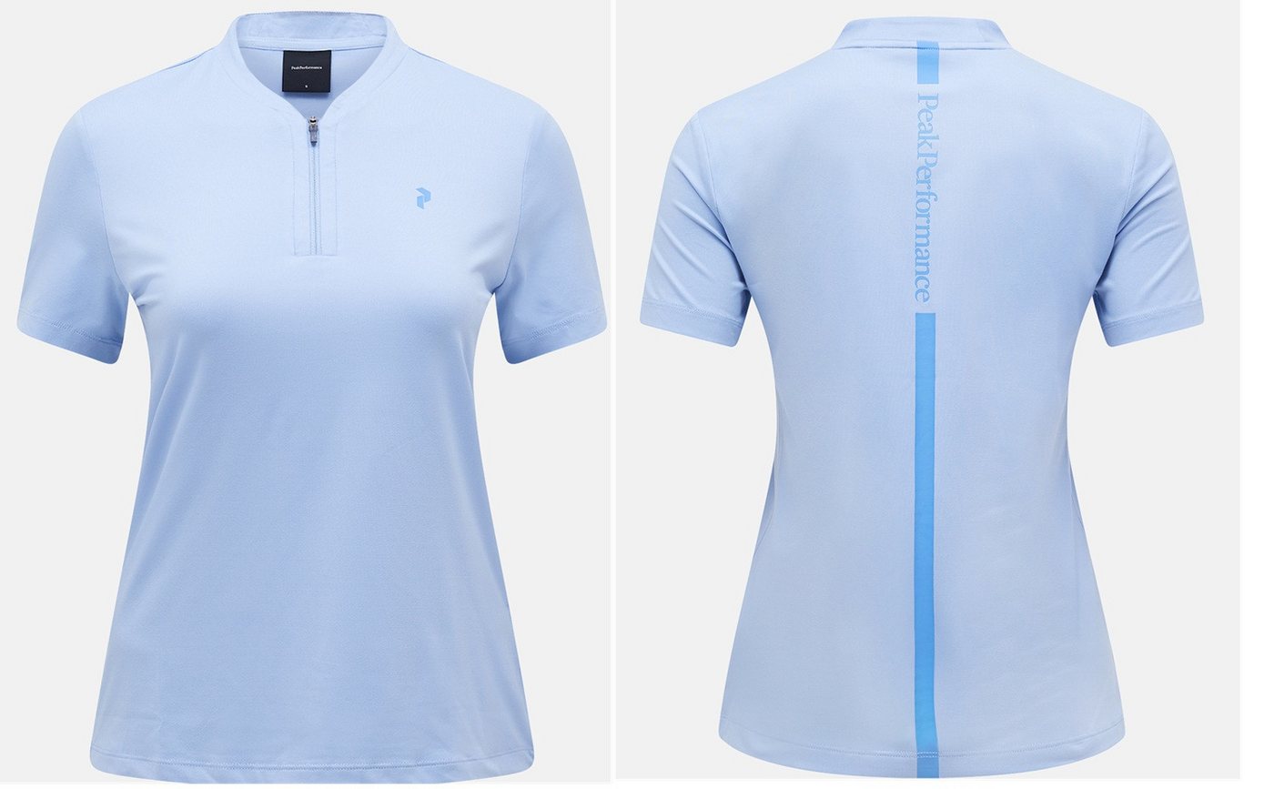 Peak Performance Poloshirt Peak Performance Turf ZIP SS Top Polo Damen Polo Shirt G79496030 von Peak Performance