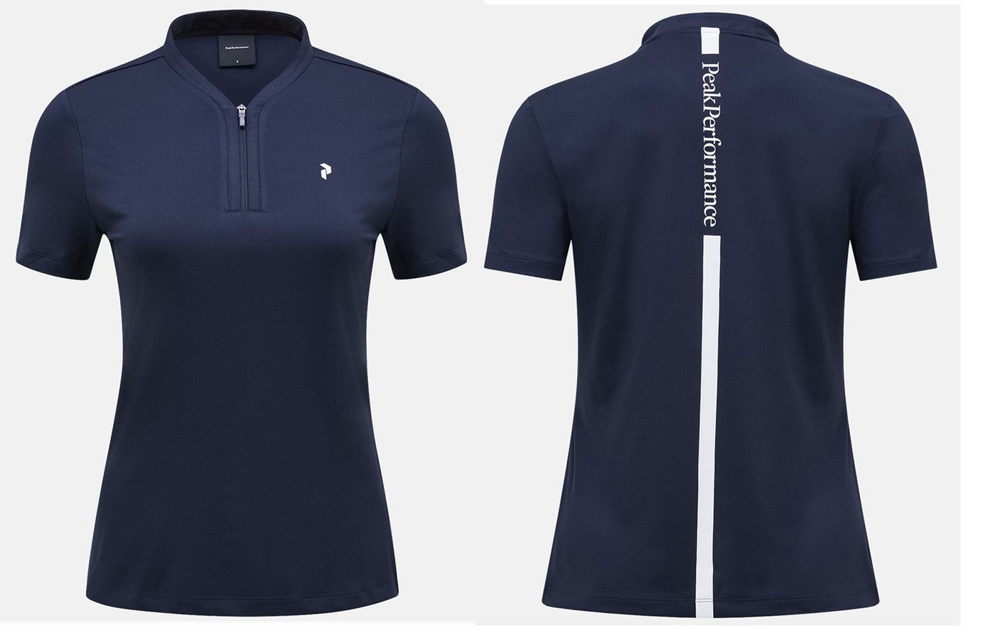 Peak Performance Poloshirt Peak Performance Turf ZIP SS Top Polo Damen Polo Shirt G79496040 von Peak Performance