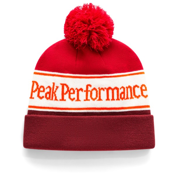 Peak Performance - Pow Hat - Mütze Gr One Size rot von Peak Performance
