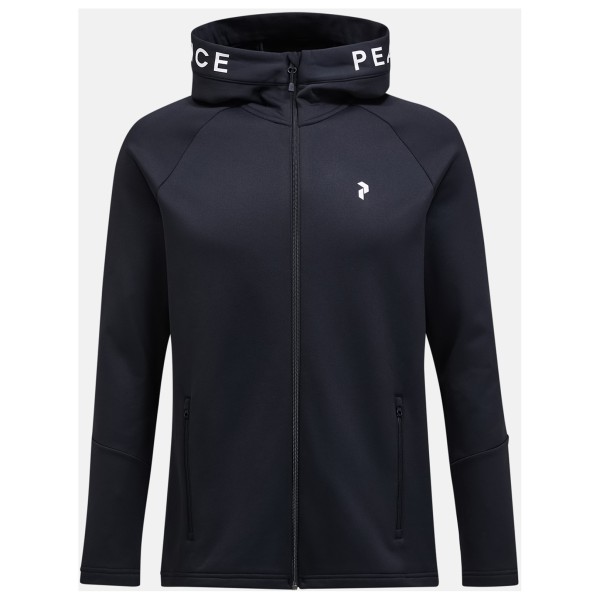 Peak Performance - Rider Zip Hood - Fleecejacke Gr L;M;S;XL;XXL rot;schwarz von Peak Performance