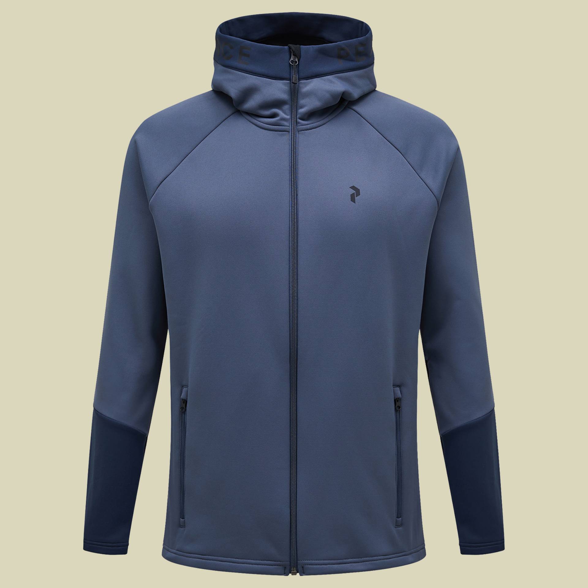 Rider Zip Hood Men Größe XL Farbe ombre blue/blue shadow von Peak Performance