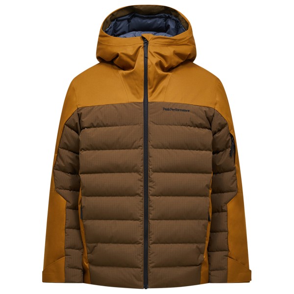 Peak Performance - Shred Down Jacket - Skijacke Gr L braun von Peak Performance
